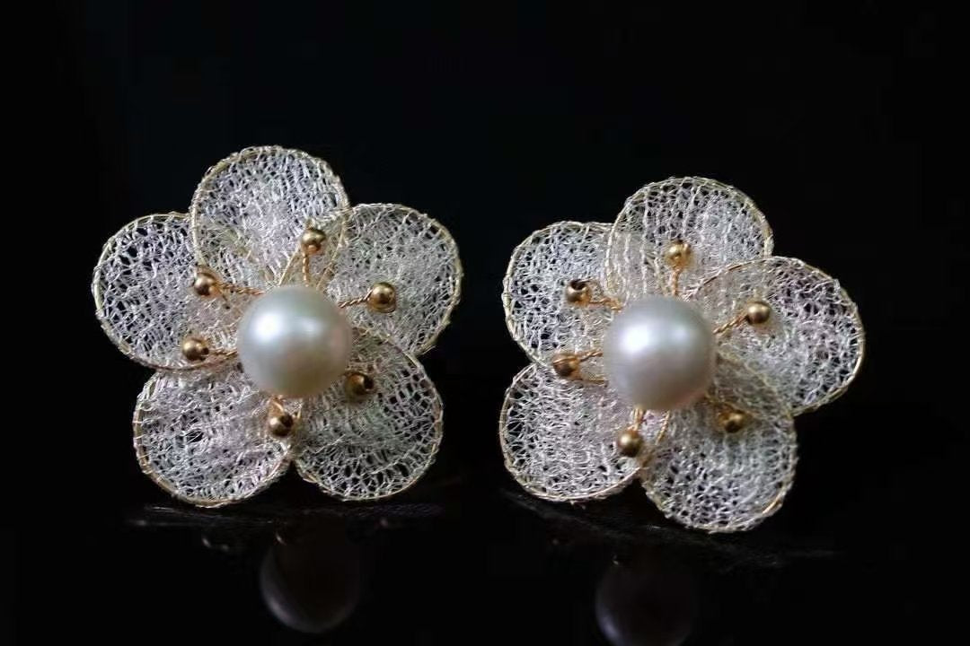 Asia Pearl Earrings — view 3