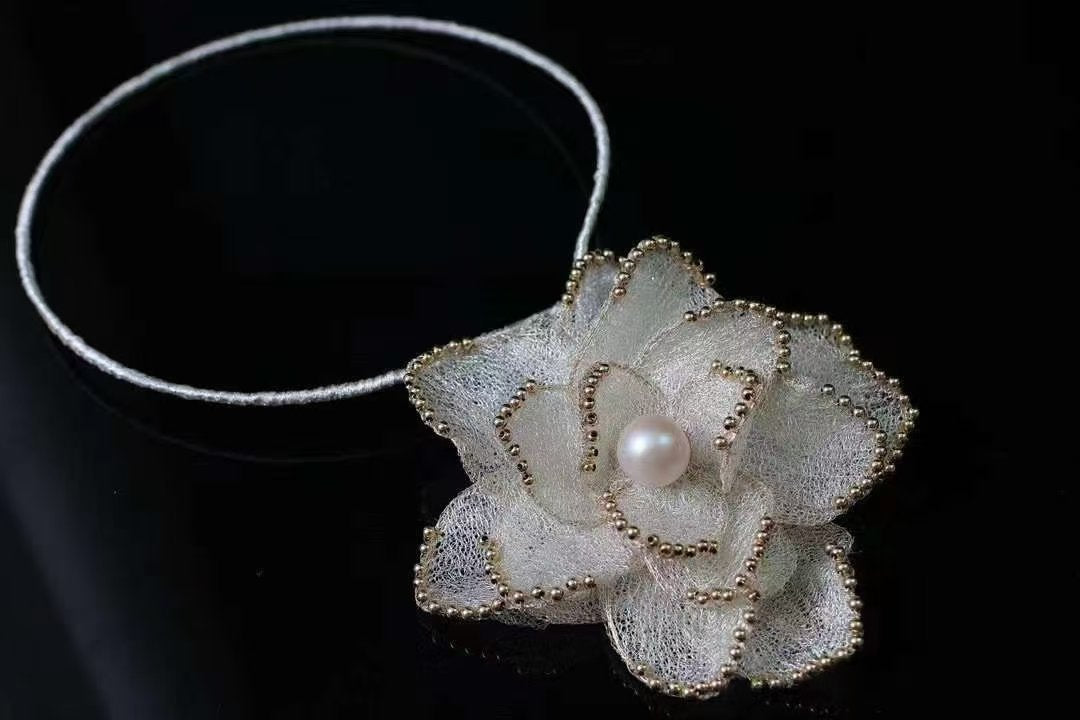 Clarissa Pearl Necklace — view 4