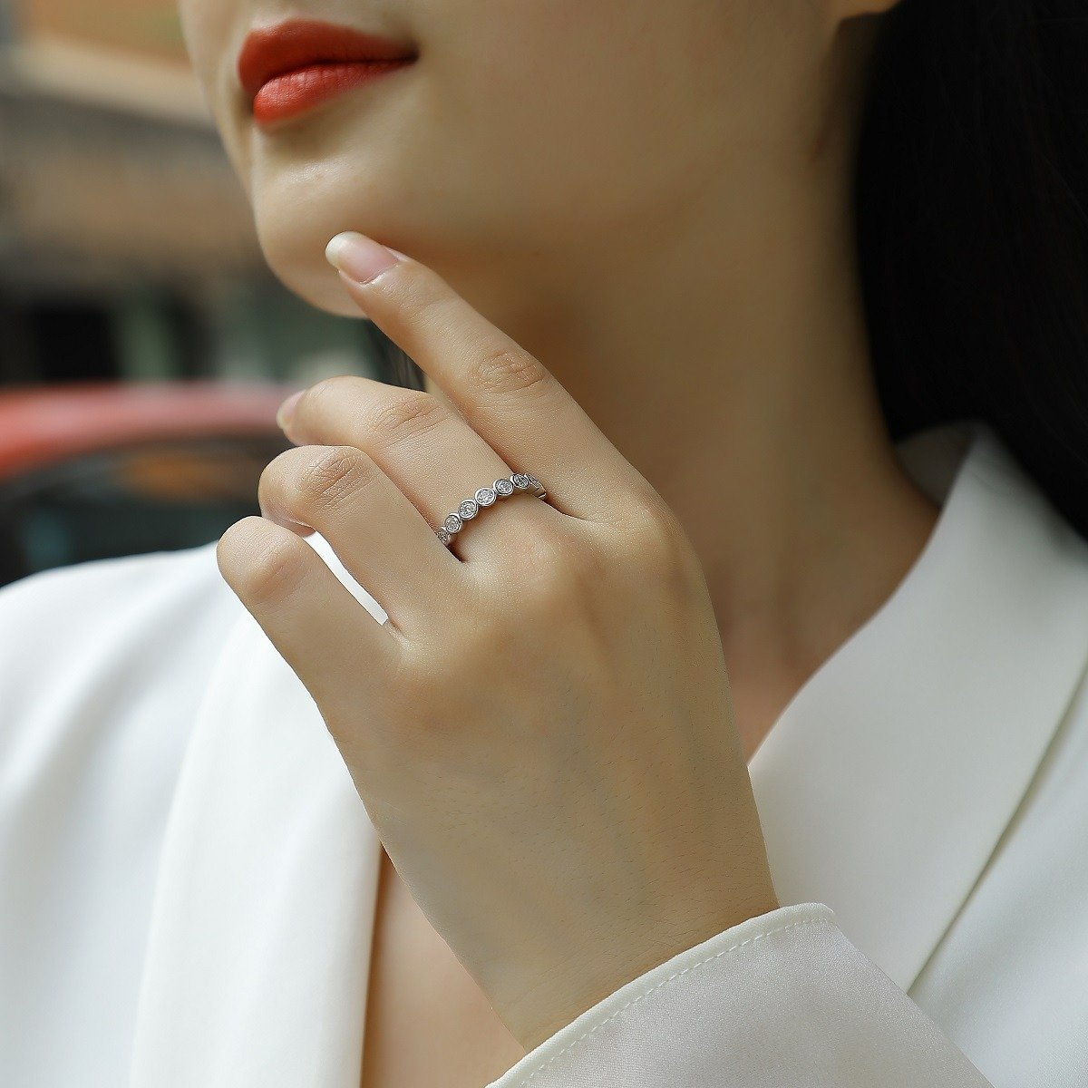Giulia Band Ring — view 3