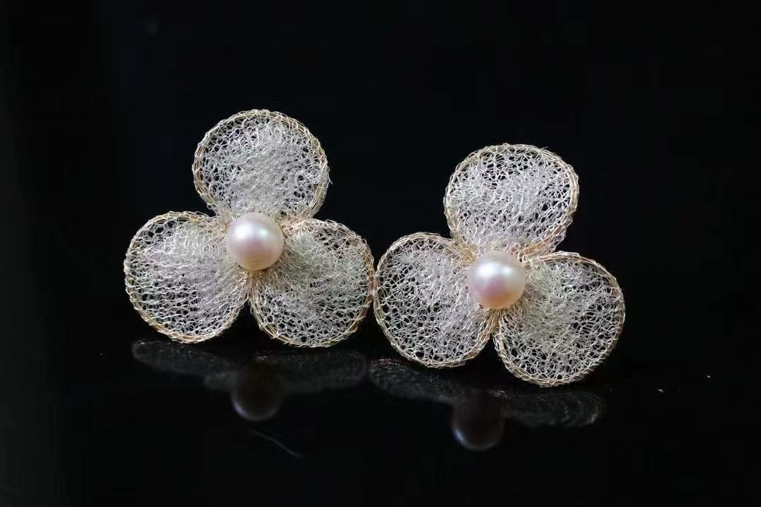 Isotta Pearl Earrings — view 3