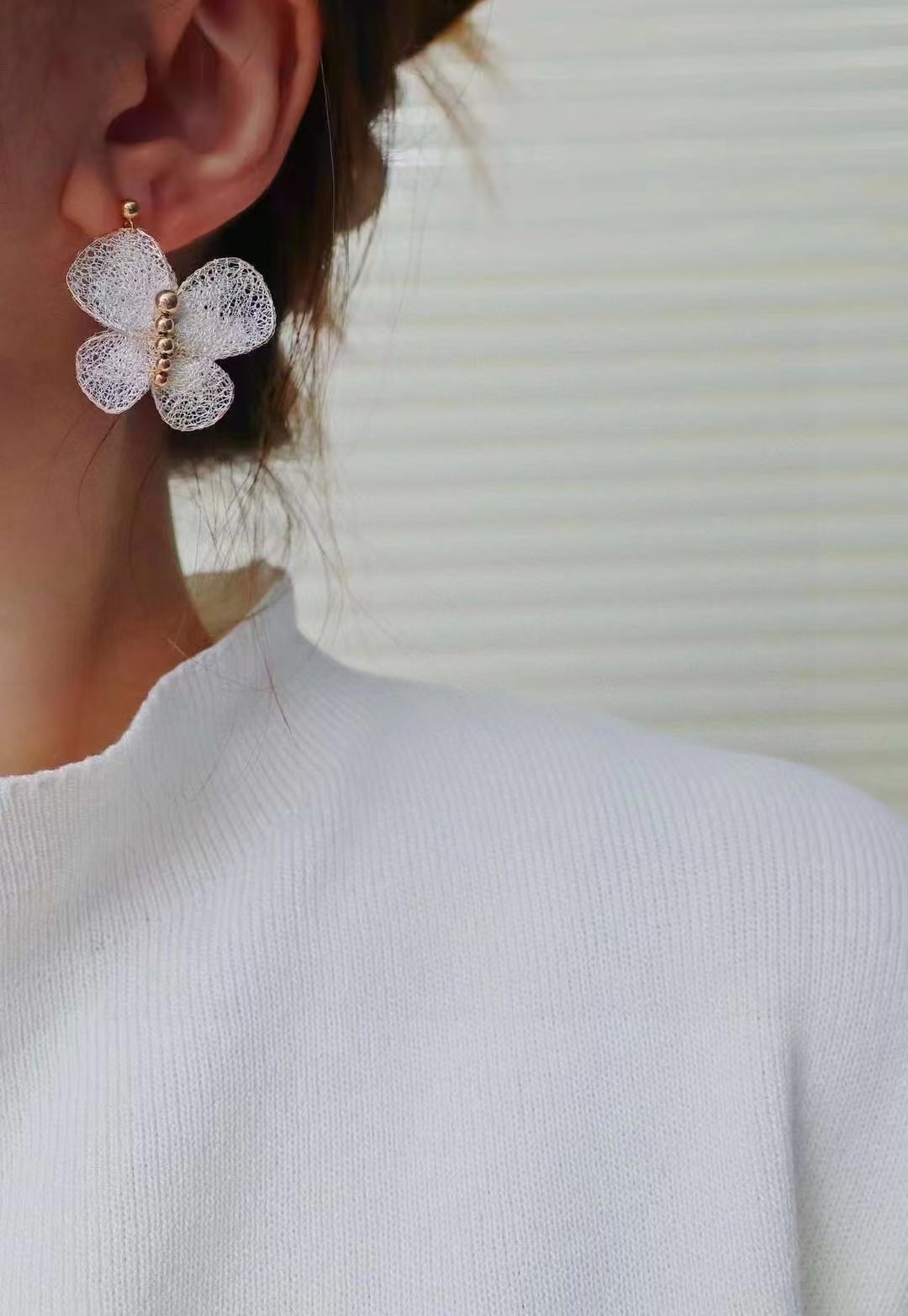Natalia Pearl Earrings — view 2