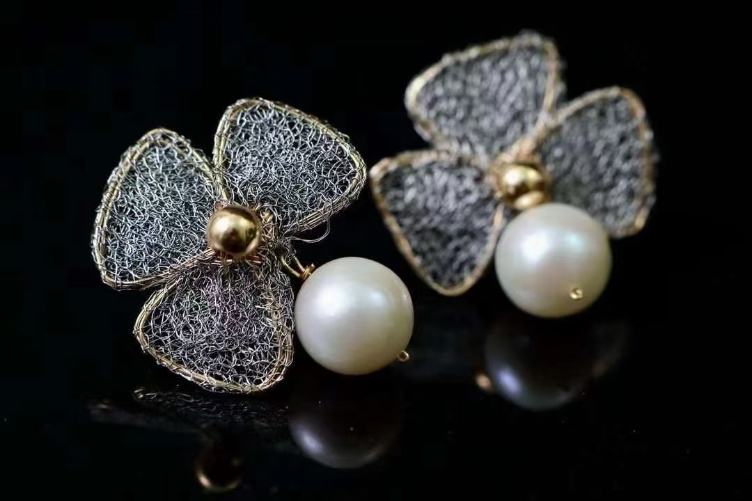 Ora Pearl Earrings — view 3