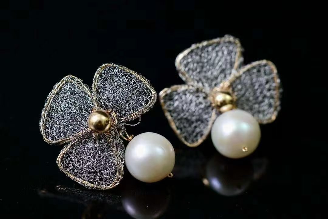 Ora Pearl Earrings — view 4