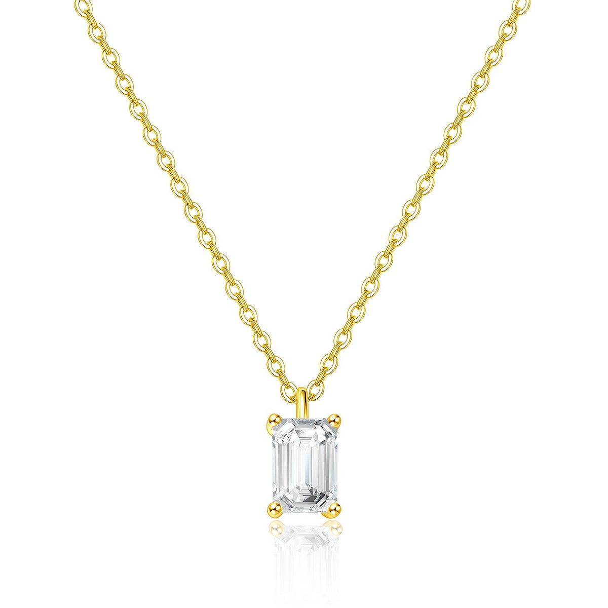 Purezza Pendant in 18K gold with lab-grown diamond