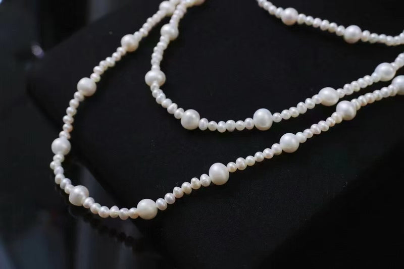 Volo Pearl Necklace in gold-filled with freshwater pearl